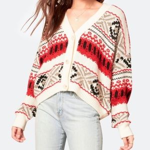 NWT BB Dakota by Steve Madden Backcountry Cardigan